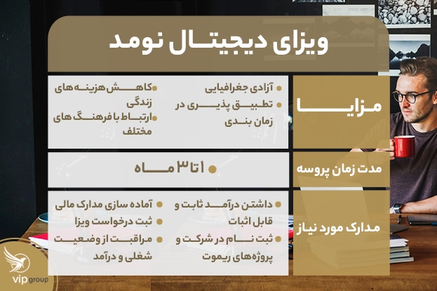 ویزای دیجیتال نومد